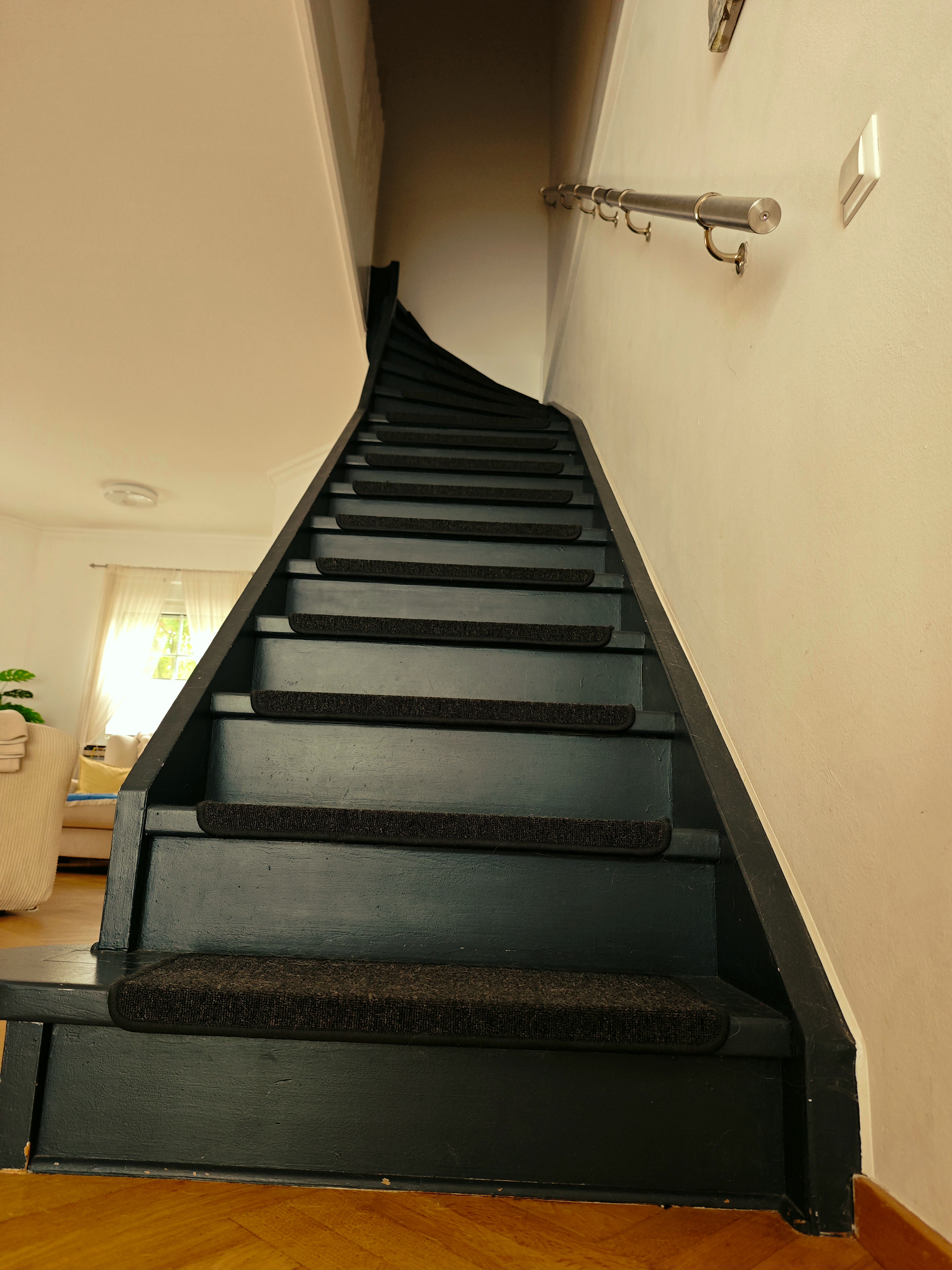 Treppe zum Dachgeschoss – Haus am Biotop Brandenburg Kablow